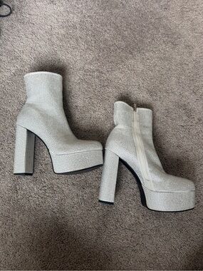Platform High Heel Disco Boots!